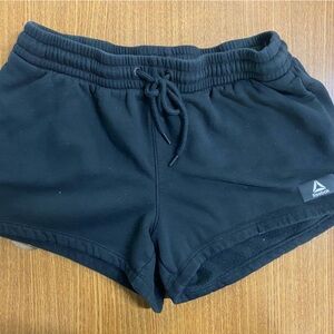 Reebok Charcoal Elastic Waist Shorts